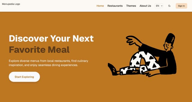 Digital Menu Platform
